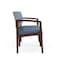 Lesro 2 Seat Tandem Seating W/ No Center Arm, 44 in W 26 in L 31.5 in H, Lenox Series LW2101 - alternate 2